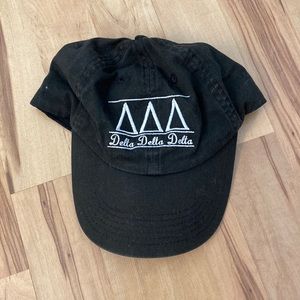 Tri Delta black baseball cap